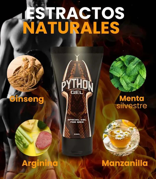 Python Gel™ – Más volumen, más resistencia, más placer… ¡más de ti!
