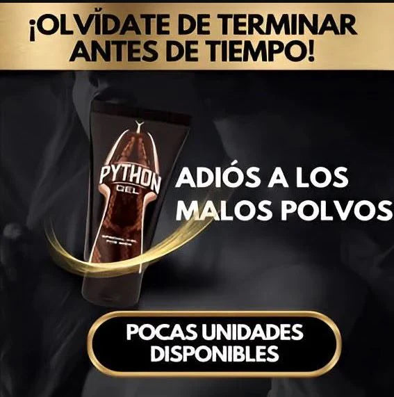 Python Gel™ – Más volumen, más resistencia, más placer… ¡más de ti!