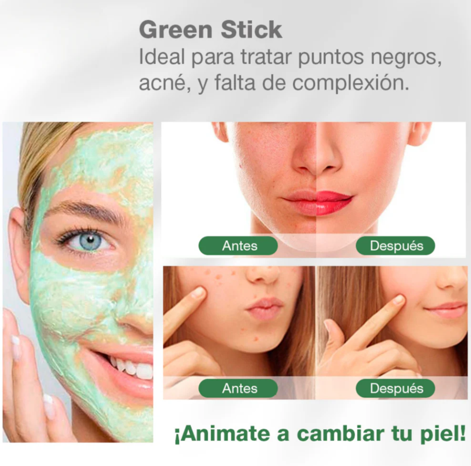 Crystal Skin™ – Mascarilla Detox de Té Verde